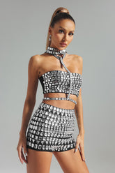Maia Diamante-Embellished Shorts