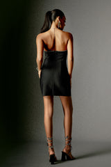 Evanfeline Halterneck Bandage Mini Dress