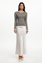 Shelby Classic Contour Top And Skirt Two-Piece Set