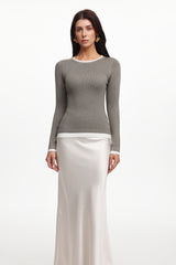 Shelby Classic Contour Top And Skirt Two-Piece Set