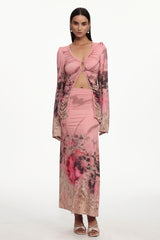 Ninao Chic Contour Woven Knit Top or Maxi Skirt