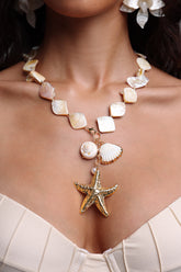 Fero Long Shell Starfish Necklace