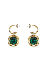 Rania Square Zircon Earrings