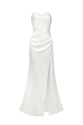 Dixie Fishtail High Slit Maxi Dress