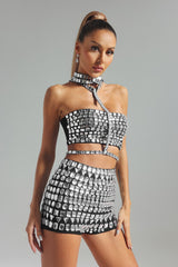 Maia Diamante-Embellished Shorts