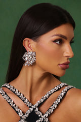 Rebekka Diamond Flowers Earrings
