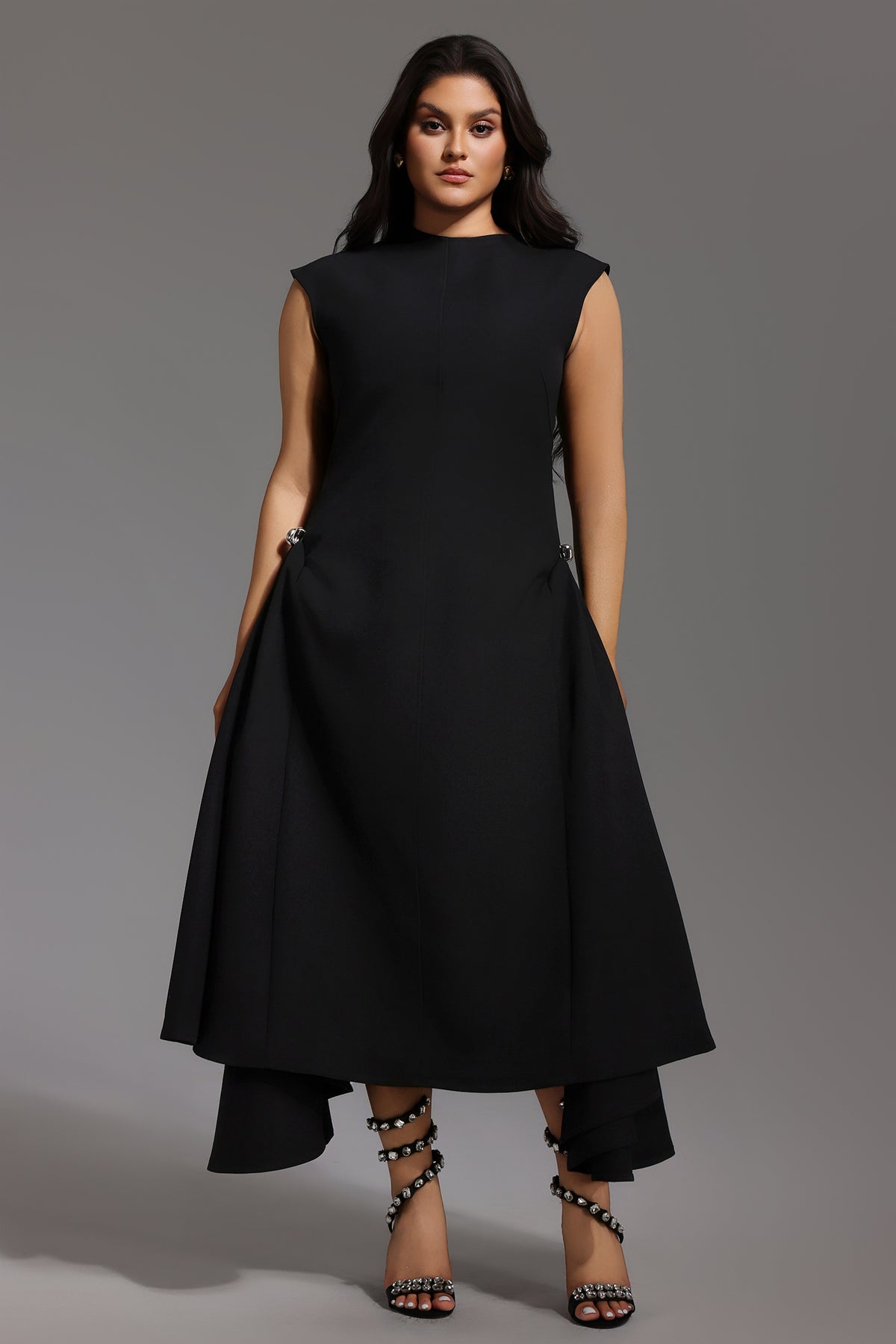 Paca Choker Sleeveless Maxi Dress