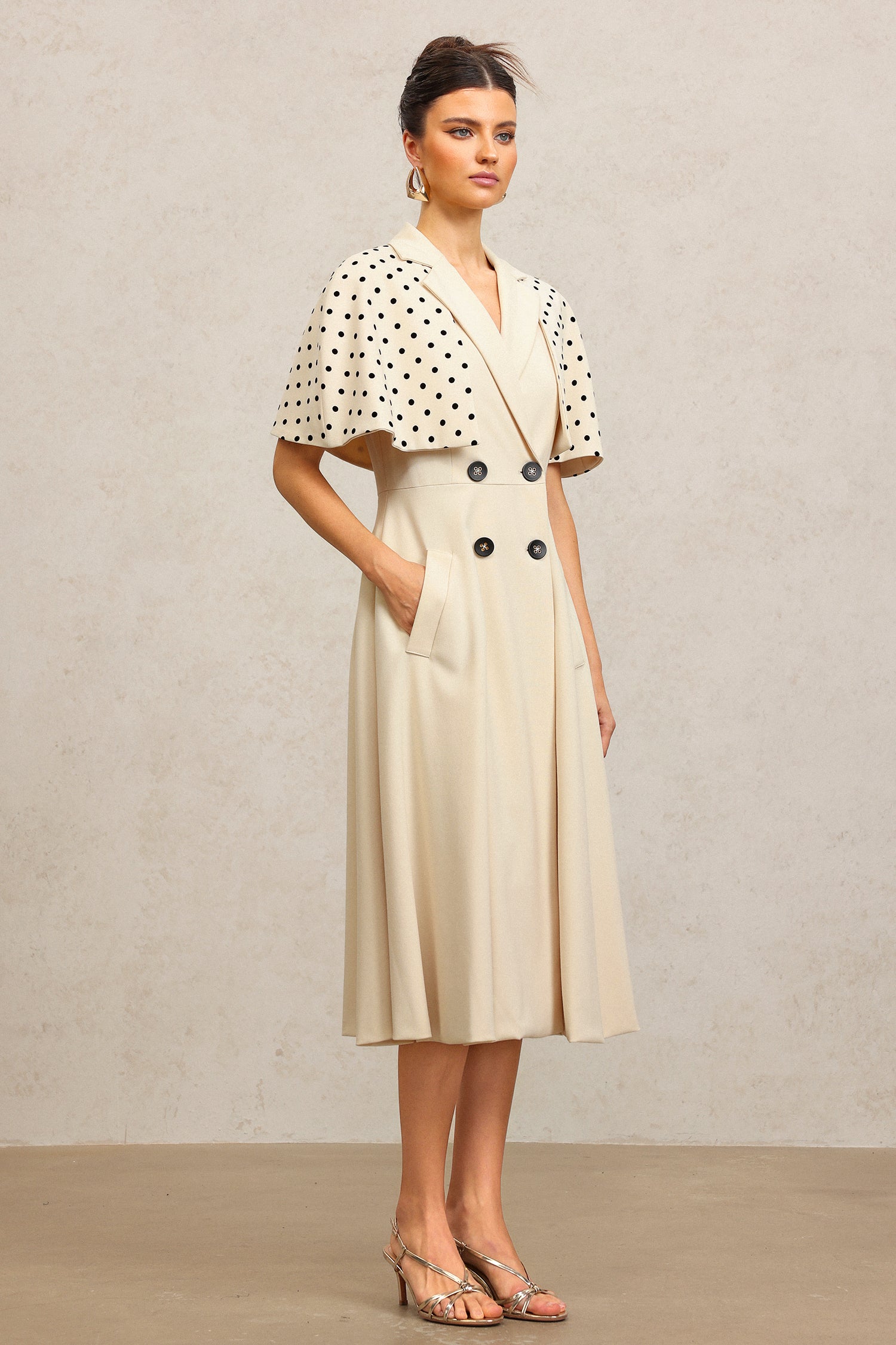 Miopa Short Sleeves Maxi Dress