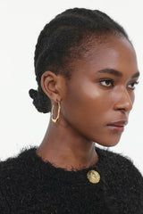 KIavia C Shaped Metal Earrings