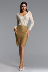 Devonne Romantic Contour Lace Skirt