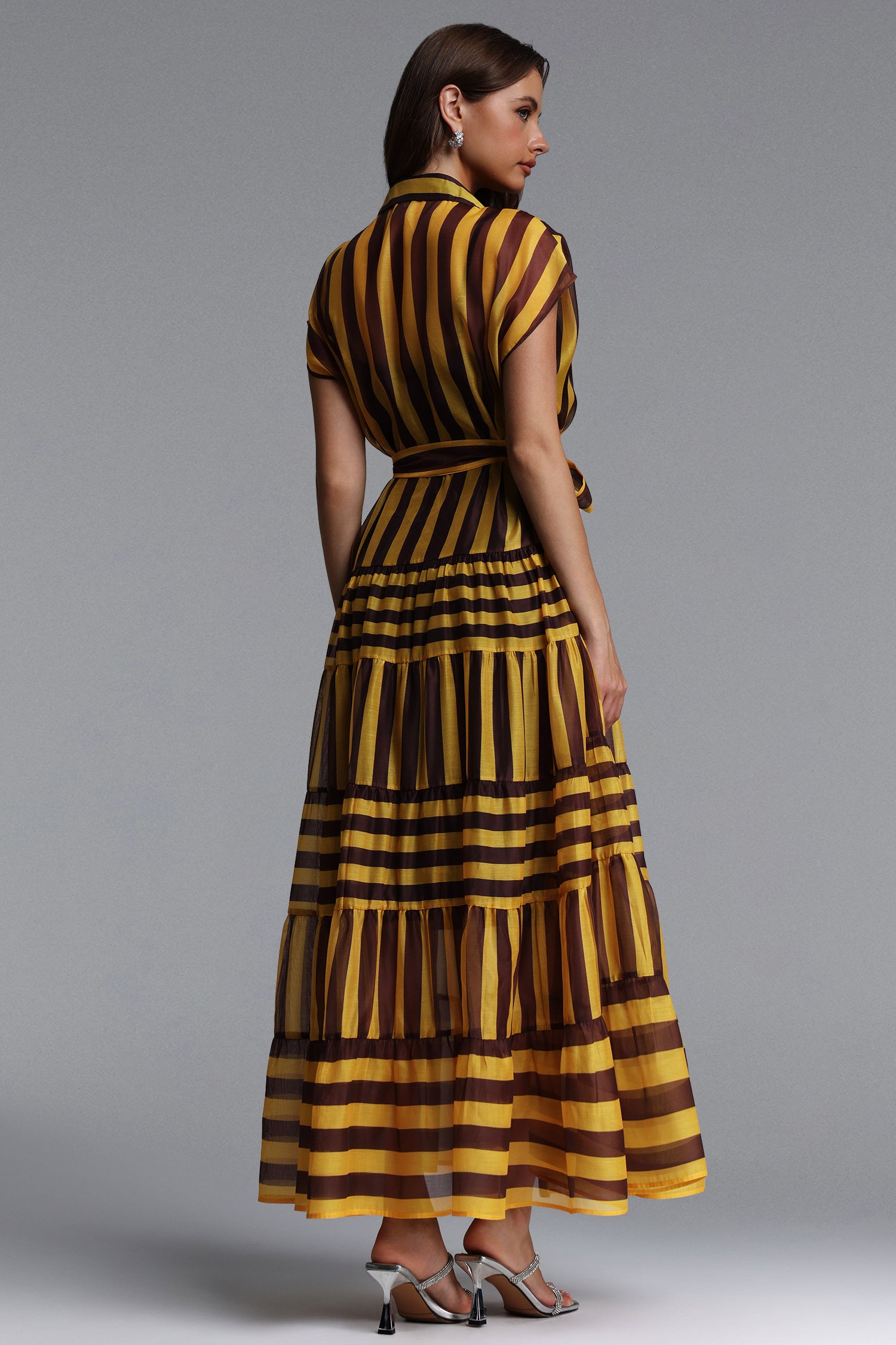 Vioky Resort Flowy Sleeveless Woven Maxi Dress
