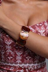 Myka Chunky Resin Bangle
