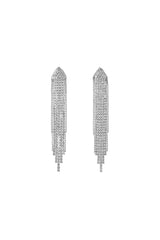 Rosie Diamond Tassel Maxi Earrings