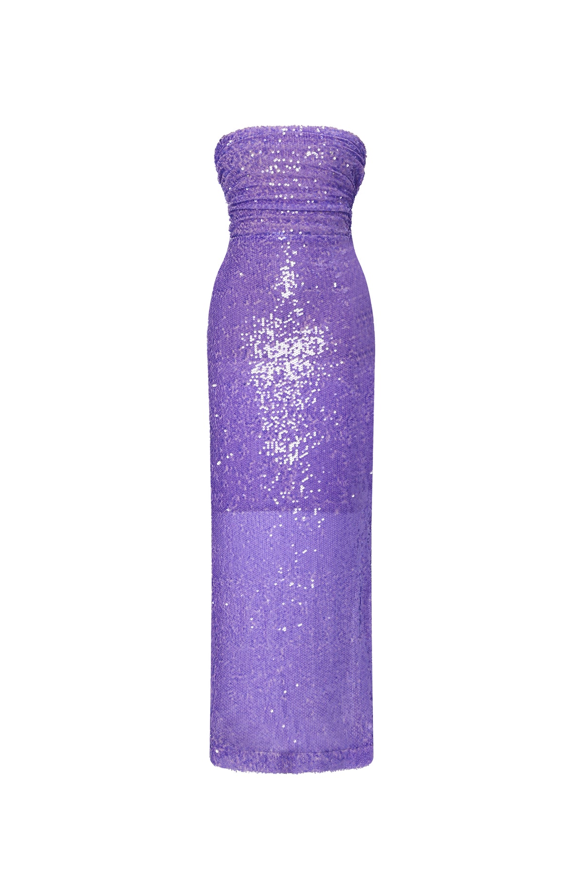 Xapana Sequin Backless Maxi Dress