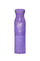 Xapana Sequin Backless Maxi Dress
