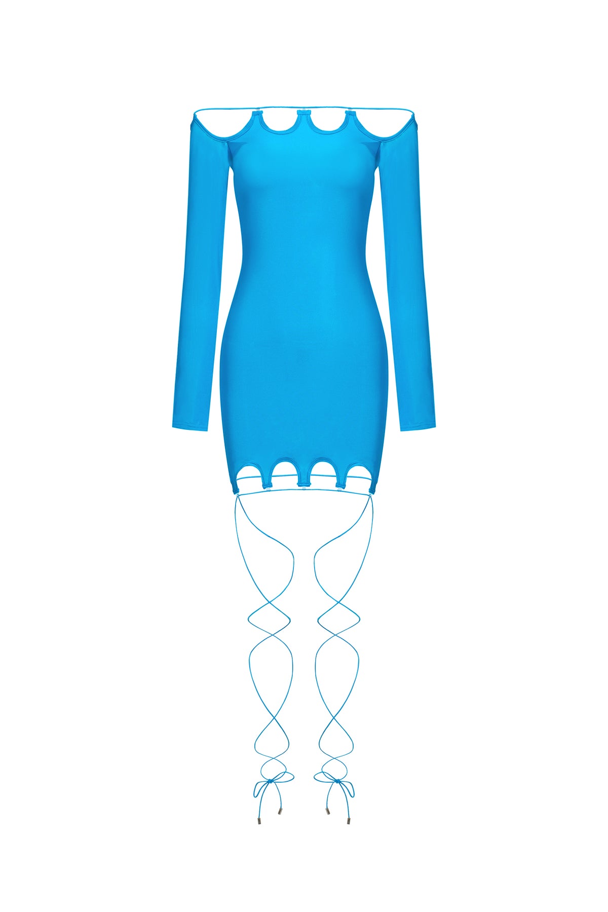 Quana Mini Dress - Blue