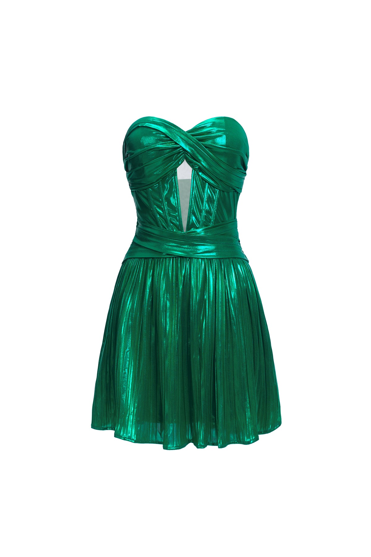 Harper Strapless Hollow Mini Dress