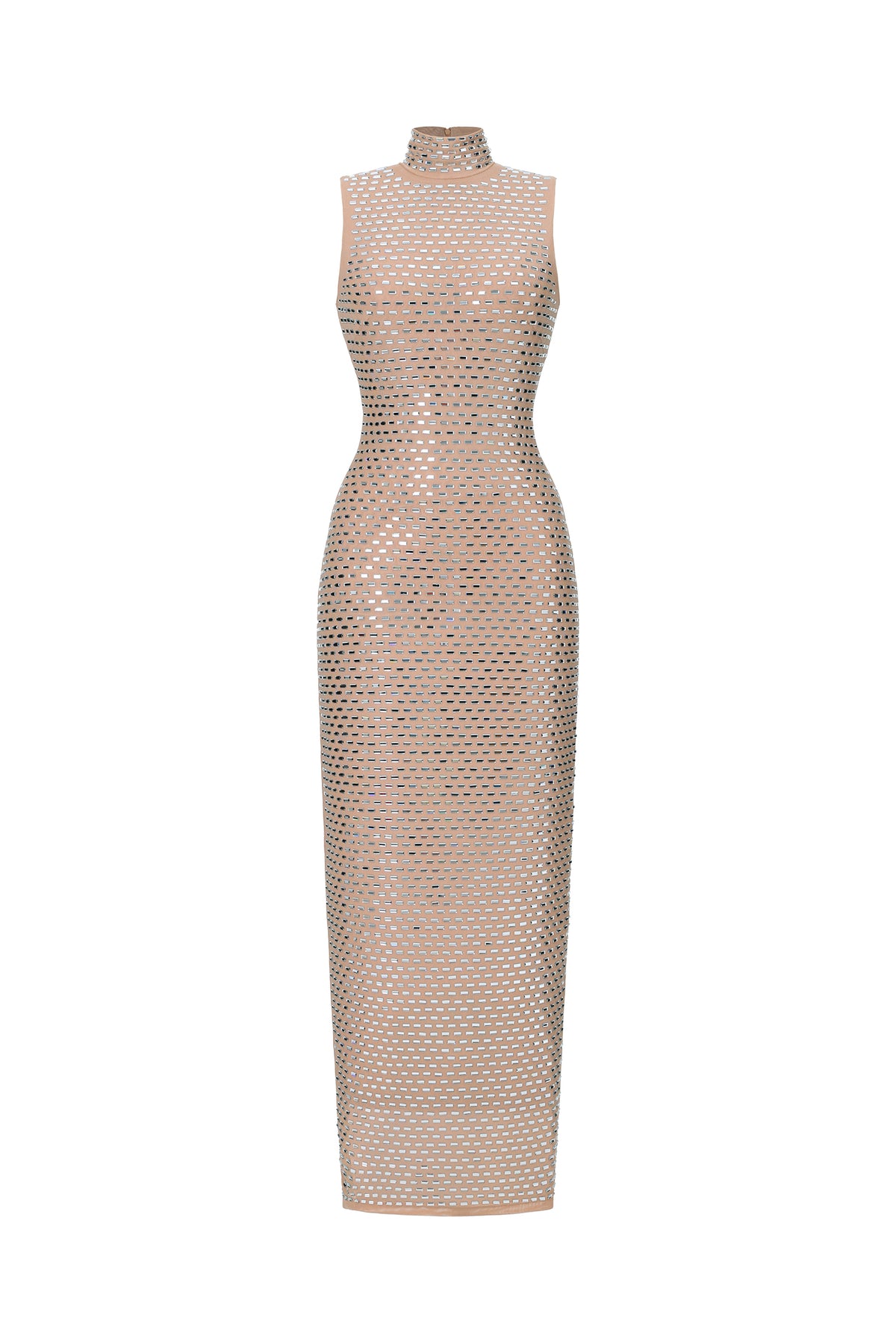 Vocca Sleeveless Diamond Maxi Dress
