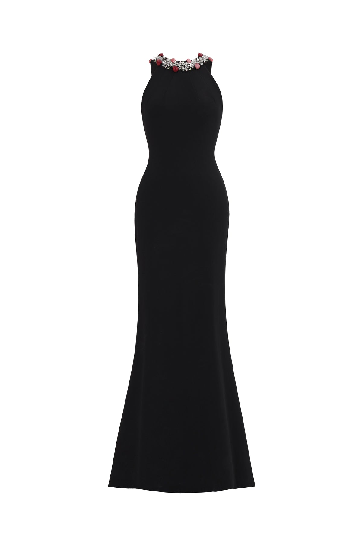 Hedar Sleeveless Backless Sequins Maxi Dress