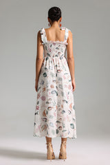 Jouy Halter Printed Maxi Dress