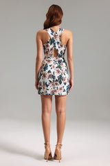 Mercy Sleeveless Floral Mini Dress