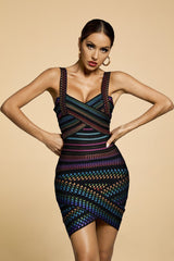 Bodycon Bandage Low Back Mini Dress