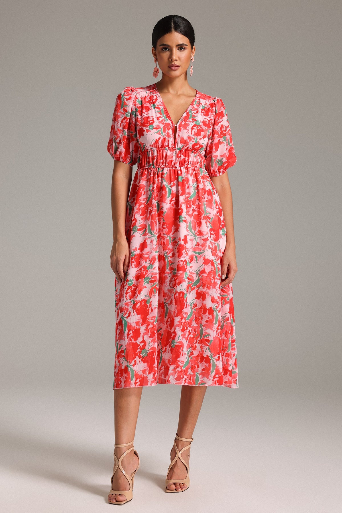 Sabriya Printed Dress